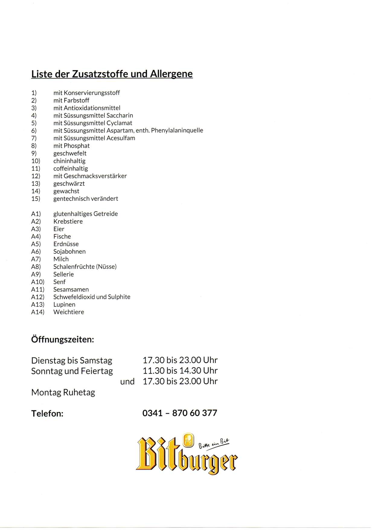 Speisekarte Deutsch - Was kost das-12