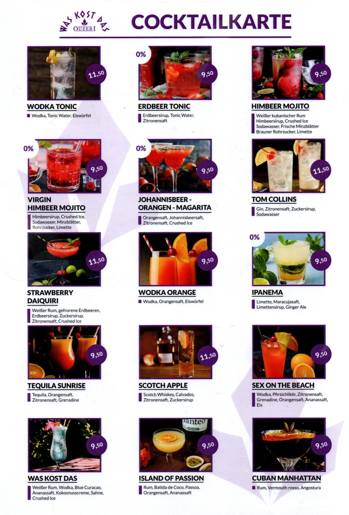 Was kost das - Cocktailkarte-1